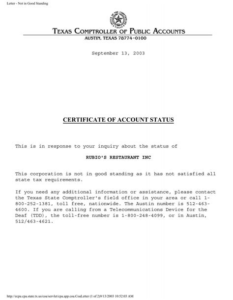 form 05-305|Franchise Tax Account Status .